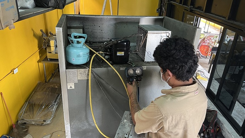 Quy trình sửa tủ mát