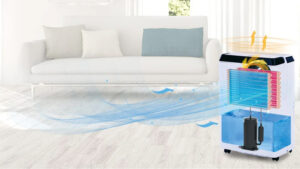 Tại sao máy hút ẩm thổi ra hơi nóng ?