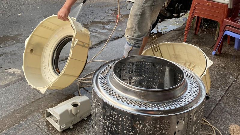 Vệ Sinh Máy Giặt Tại Ba Đình